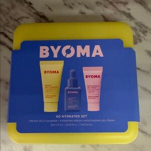 BYOMA So Hydrated Skincare Set - Yellow and Blue